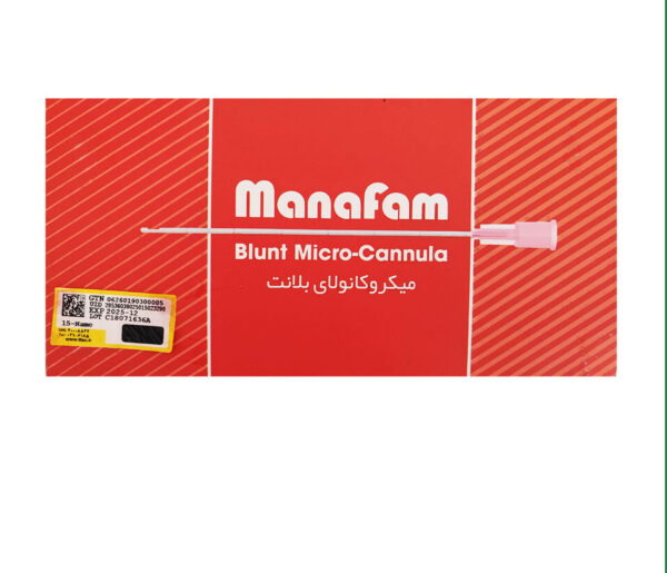 میکروکانولا گیج 25 طول 70 میل مانافام - Image 2